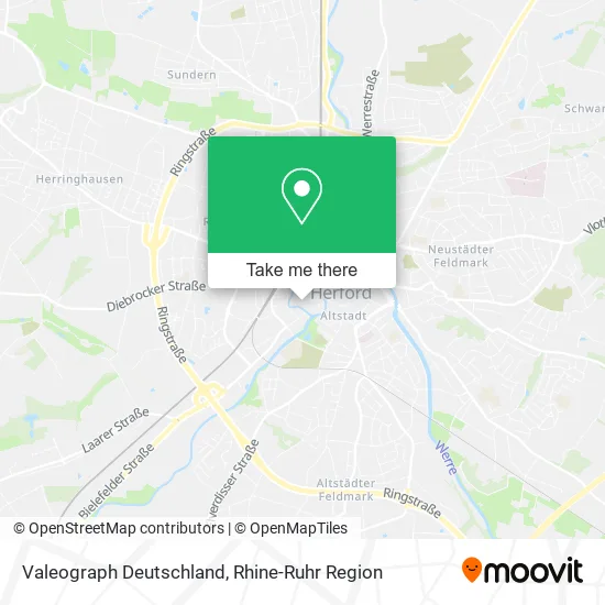 Карта Valeograph Deutschland