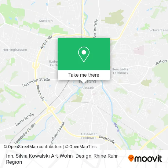 Карта Inh. Silvia Kowalski Art-Wohn- Design
