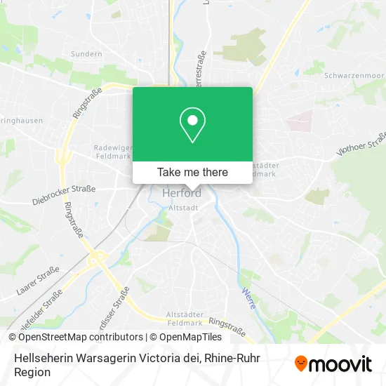 Карта Hellseherin Warsagerin Victoria dei