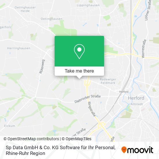 Sp Data GmbH & Co. KG Software für Ihr Personal map