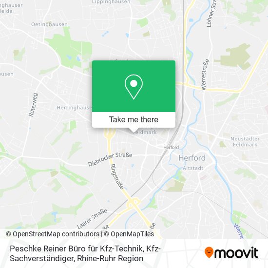 Peschke Reiner Büro für Kfz-Technik, Kfz-Sachverständiger map