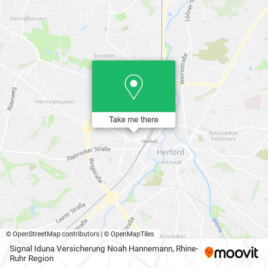 Signal Iduna Versicherung Noah Hannemann map