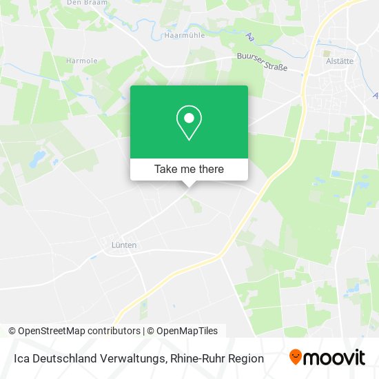 Ica Deutschland Verwaltungs map