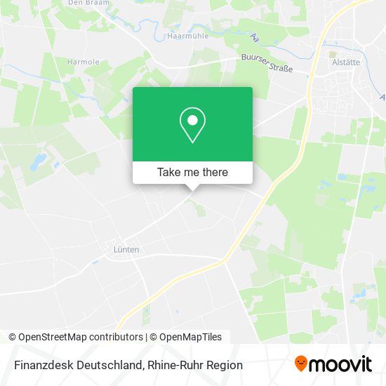 Finanzdesk Deutschland map