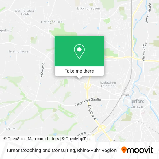 Карта Turner Coaching and Consulting