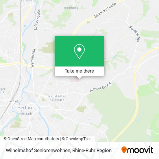 Wilhelmshof Seniorenwohnen map