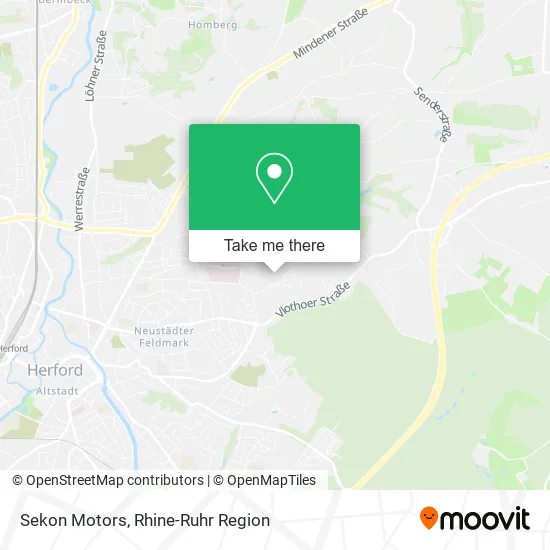 Карта Sekon Motors