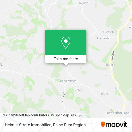 Helmut Strate Immobilien map
