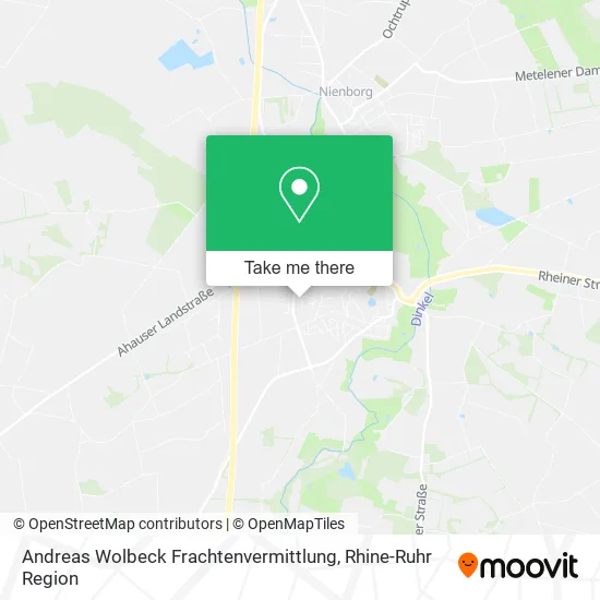 Карта Andreas Wolbeck Frachtenvermittlung