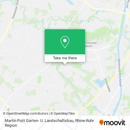Карта Martin Pott Garten- U. Landschaftsbau