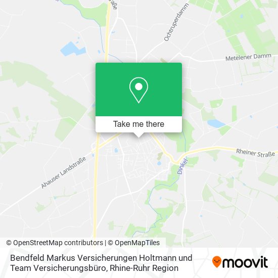 Bendfeld Markus Versicherungen Holtmann und Team Versicherungsbüro map