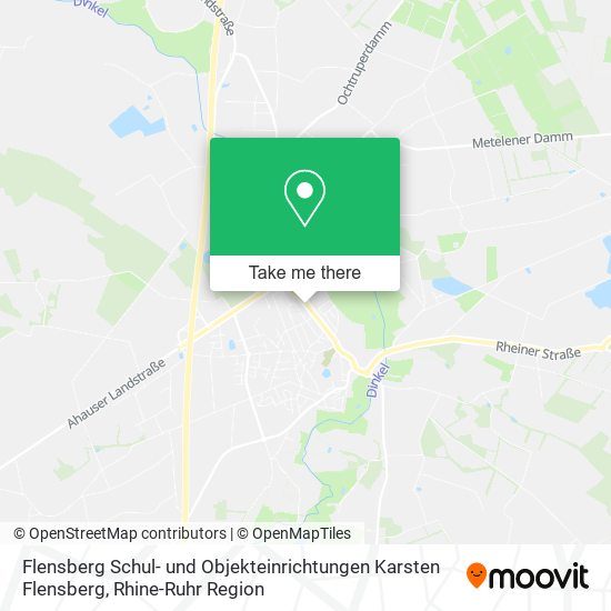 Flensberg Schul- und Objekteinrichtungen Karsten Flensberg map