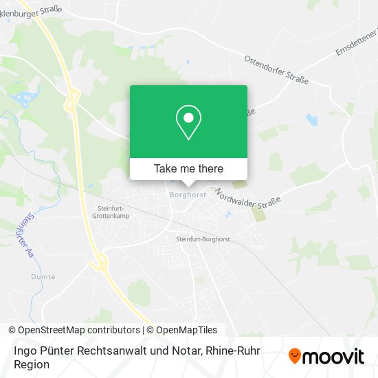 Ingo Pünter Rechtsanwalt und Notar map