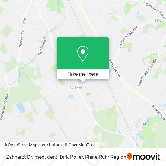 Zahnarzt Dr. med. dent. Dirk Poller map