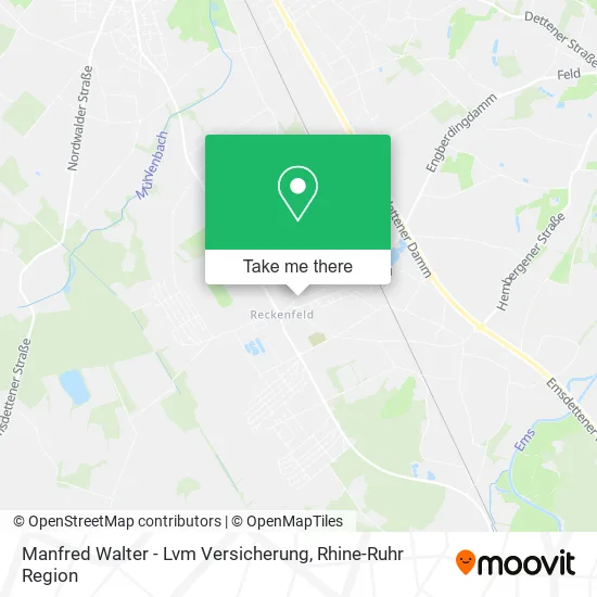 Карта Manfred Walter - Lvm Versicherung