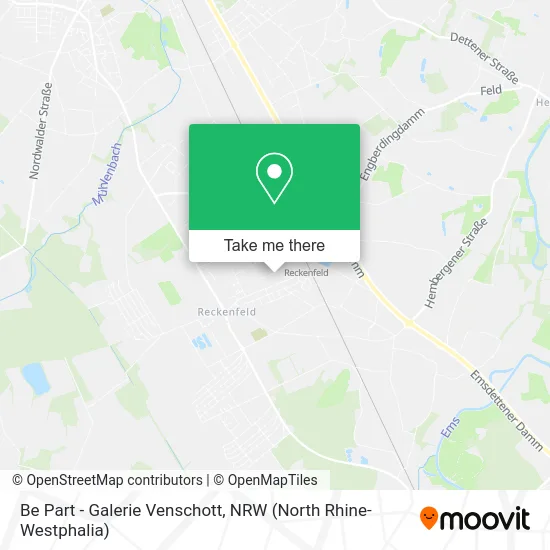 Be Part - Galerie Venschott map