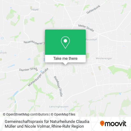 Gemeinschaftspraxis für Naturheilunde Claudia Müller und Nicole Volmar map