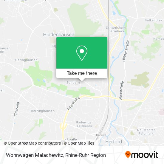 Wohnwagen Malachewitz map