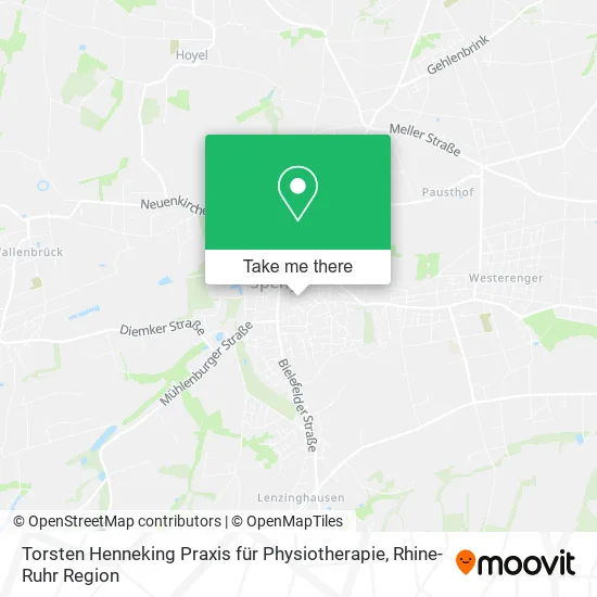 Карта Torsten Henneking Praxis für Physiotherapie
