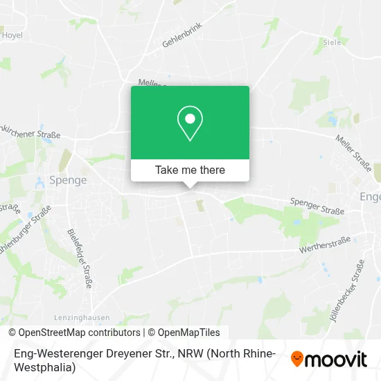 Eng-Westerenger Dreyener Str. map