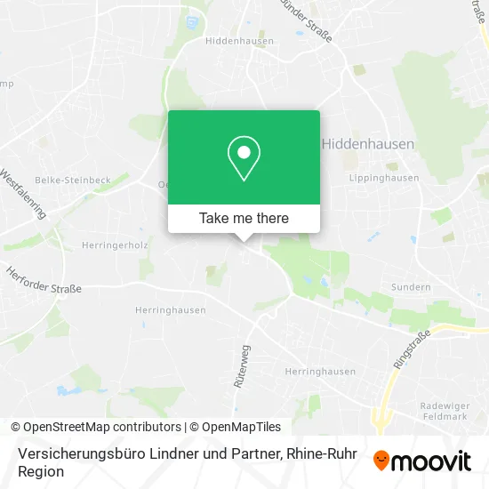 Карта Versicherungsbüro Lindner und Partner