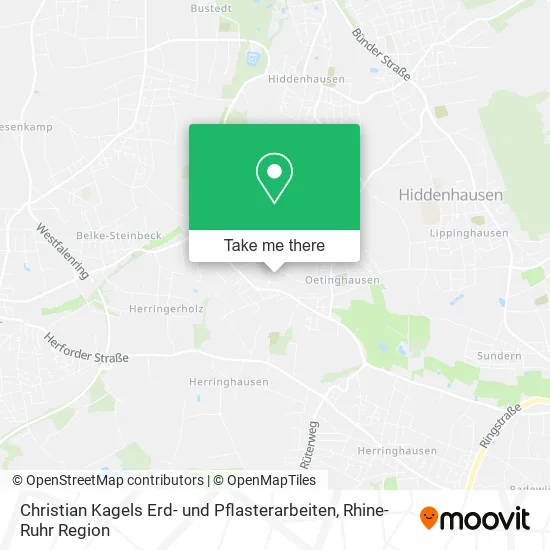 Карта Christian Kagels Erd- und Pflasterarbeiten