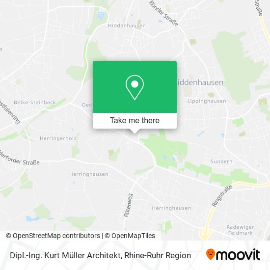 Dipl.-Ing. Kurt Müller Architekt map