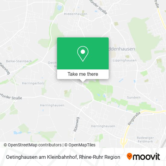 Oetinghausen am Kleinbahnhof map