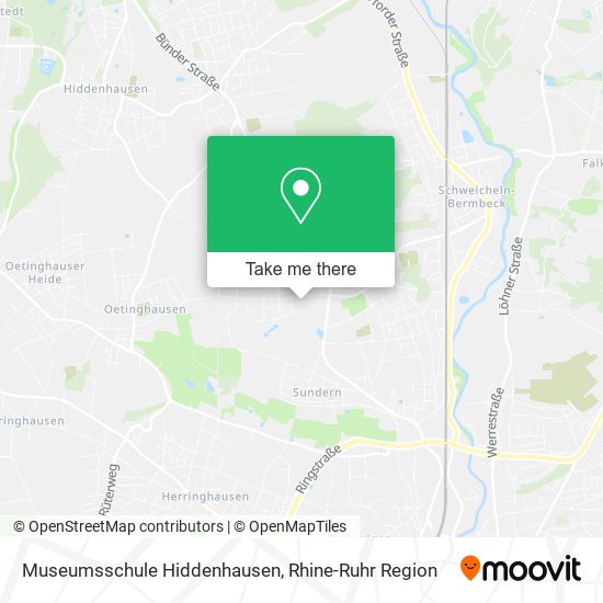 Museumsschule Hiddenhausen map