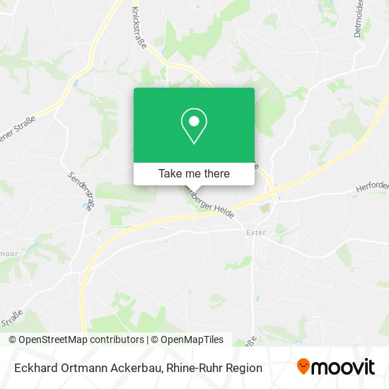 Eckhard Ortmann Ackerbau map
