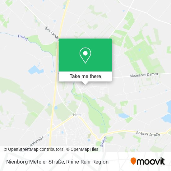 Карта Nienborg Meteler Straße