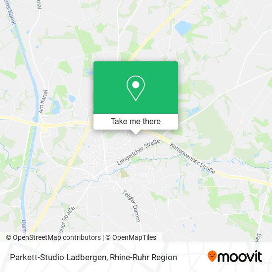 Parkett-Studio Ladbergen map