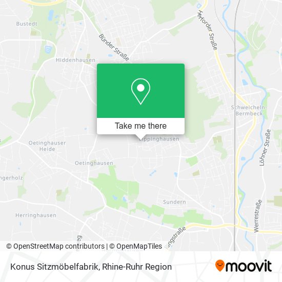 Konus Sitzmöbelfabrik map