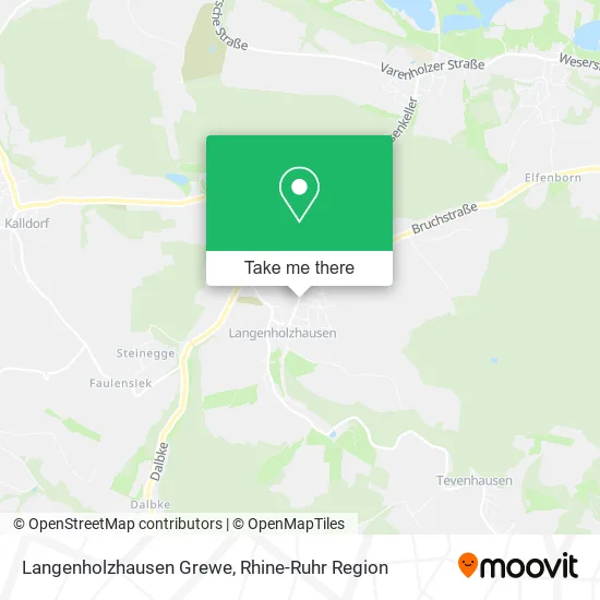 Карта Langenholzhausen Grewe