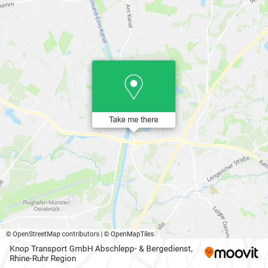 Карта Knop Transport GmbH Abschlepp- & Bergedienst
