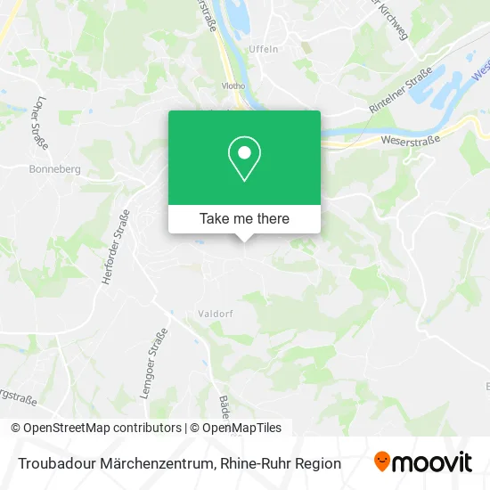 Карта Troubadour Märchenzentrum