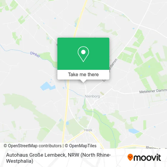 Autohaus Große Lembeck map