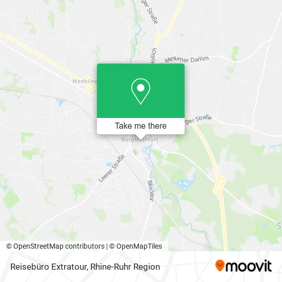 Карта Reisebüro Extratour