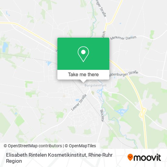 Elisabeth Rintelen Kosmetikinstitut map