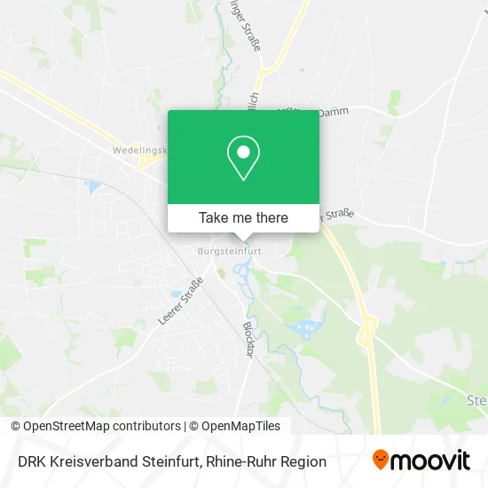Карта DRK Kreisverband Steinfurt