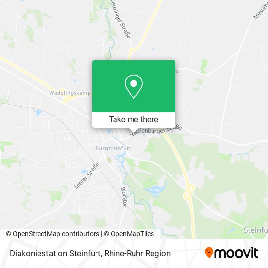 Diakoniestation Steinfurt map