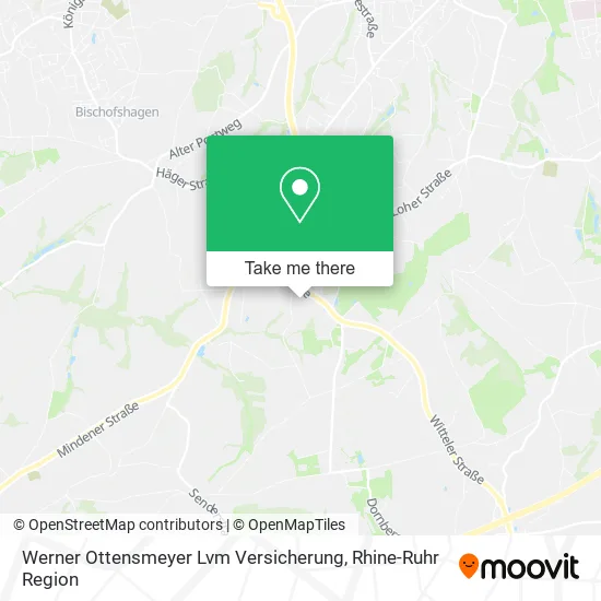 Карта Werner Ottensmeyer Lvm Versicherung