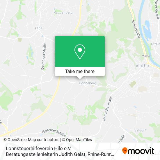 Lohnsteuerhilfeverein Hilo e.V. Beratungsstellenleiterin Judith Geist map