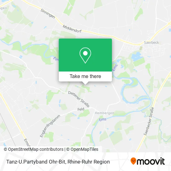 Карта Tanz-U.Partyband Ohr-Bit