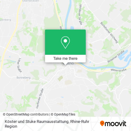 Köster und Stuke Raumausstattung map