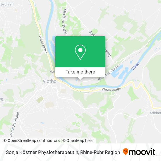 Sonja Köstner Physiotherapeutin map