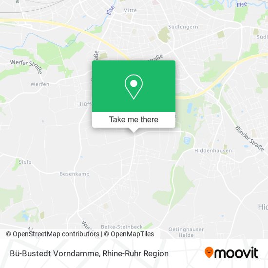 Bü-Bustedt Vorndamme map