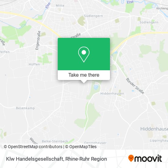 Klw Handelsgesellschaft map