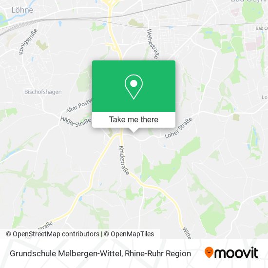 Grundschule Melbergen-Wittel map