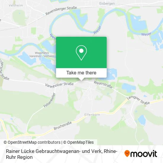 Rainer Lücke Gebrauchtwagenan- und Verk map